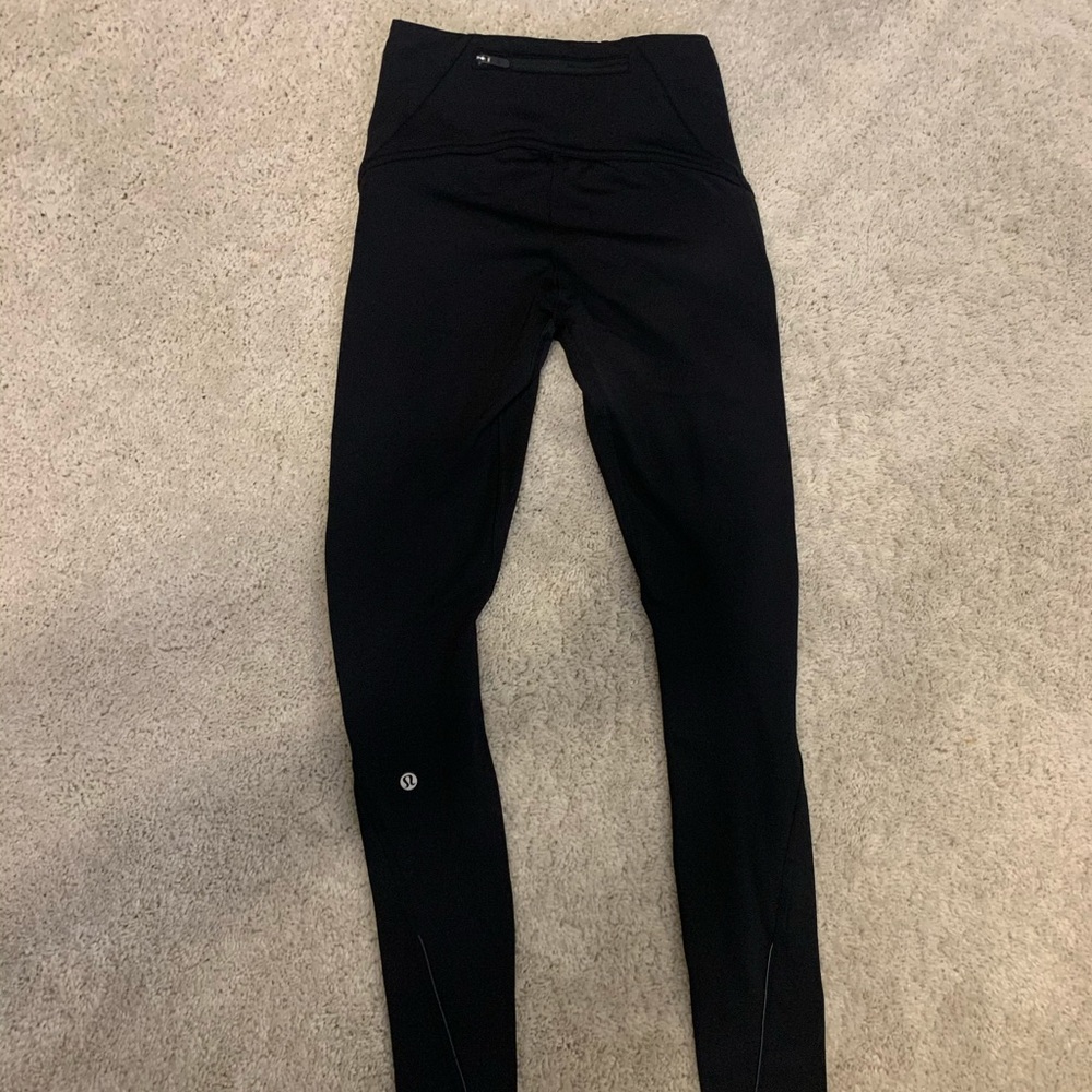 Lululemon fleece lined leggings size 2